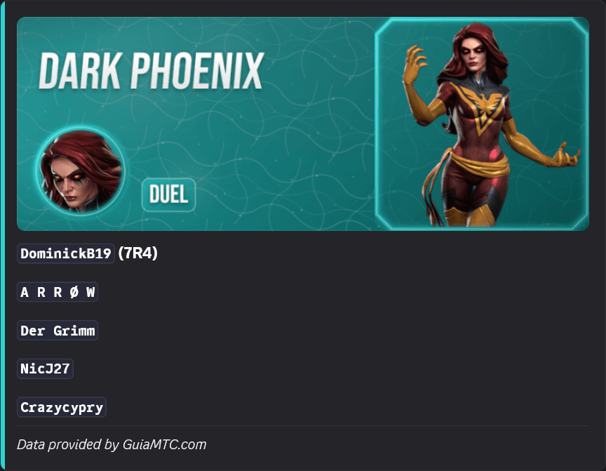 champion duel command preview