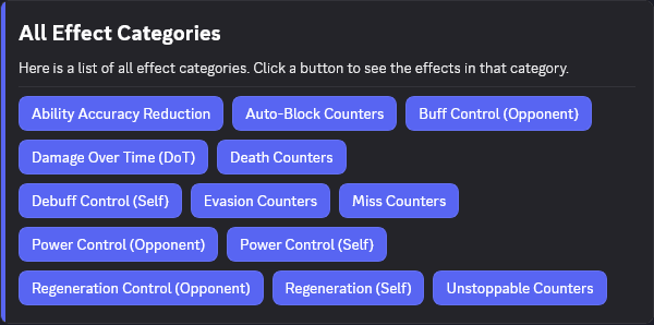 glossary list command preview